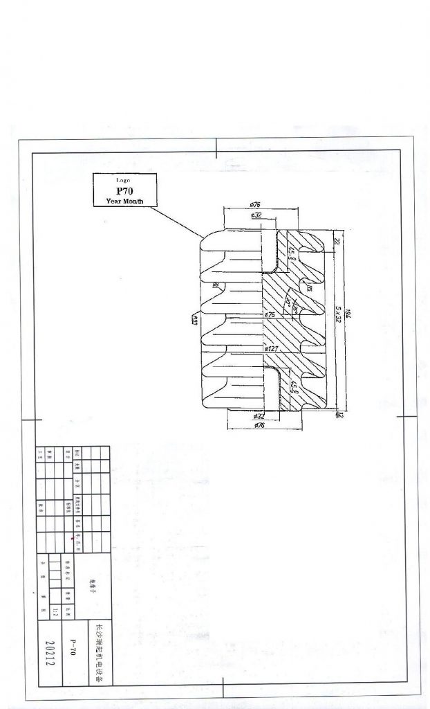 post porcelain insulator