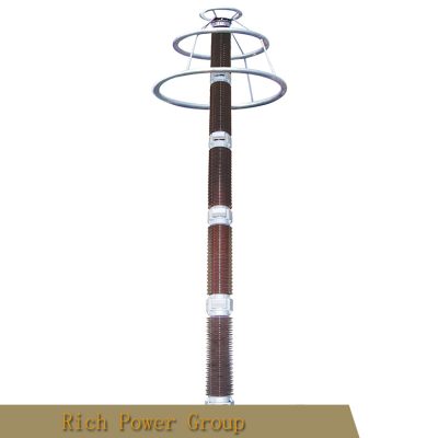 high voltage porcelain housing lightning arrester factory surge arrester manufacturer