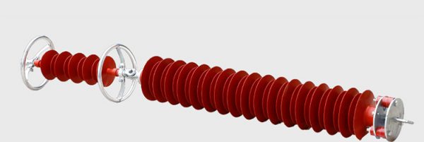 35kV to 220kV Gaps Surge Arrester outdoor suspension type silicone rubber  Lightning Arrester with Gaps - Image 4