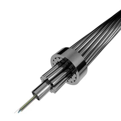 OPGW with Central AL-covered Stainless Steel Tube of OPGW Manufacturer