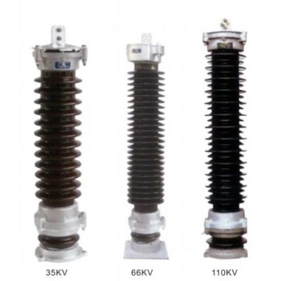 132kV Porcelain Housing Surge Arrester for Power System