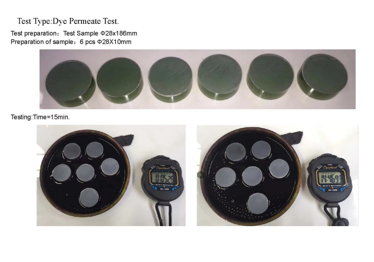 fiber glass rod test
