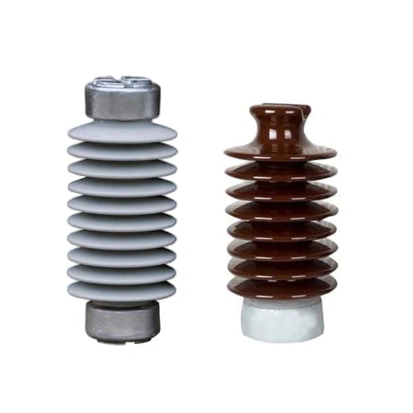 post porcelain insulator for power line
