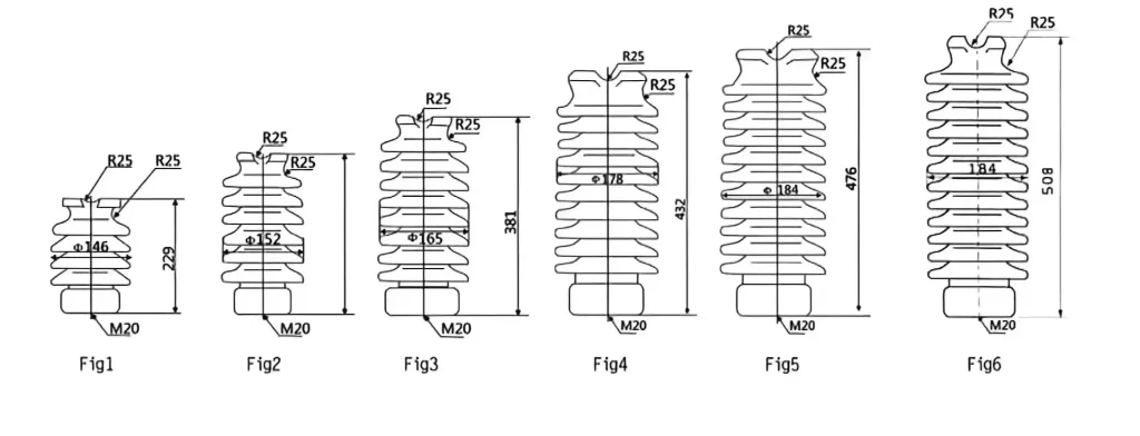 57 porcelain insulator