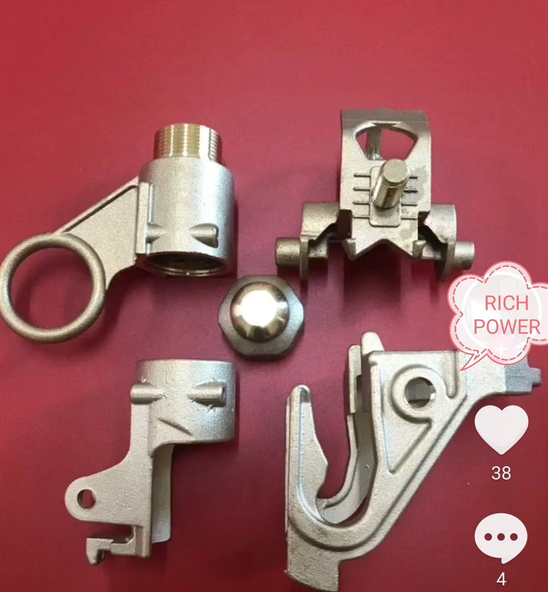 Custom Copper Parts Brass Parts Casting Parts for Drop-out Cutout Fuse 3 copper parts of cutout