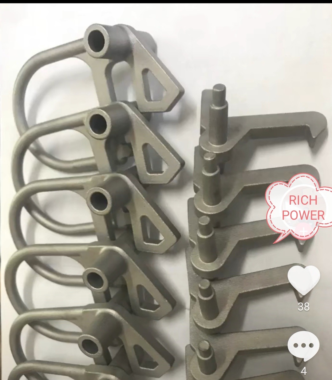 Custom Copper Parts Brass Parts Casting Parts for Drop-out Cutout Fuse 4 copper parts of cutout