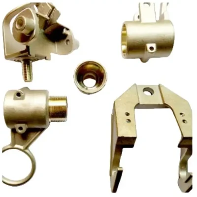 copper parts of cutout fuse