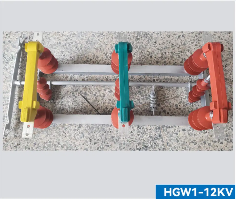 GW1-10 Series 10kV Outdoor High-Voltage Isolating Switch with Porcelain Insulators