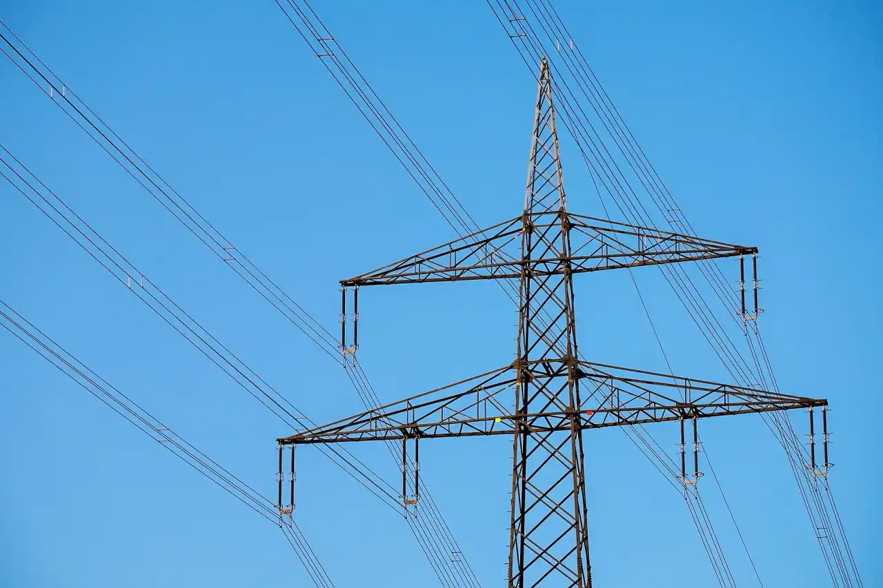 high voltage transmission tower