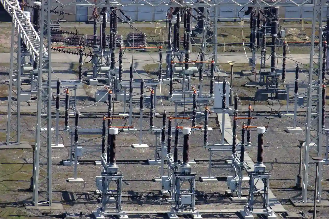 electrical substation high voltage