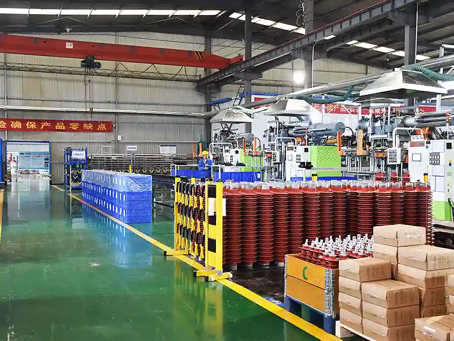 workshop of surge arrester